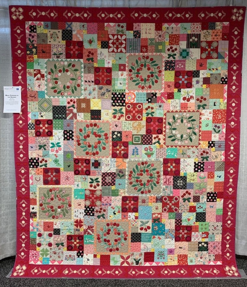 "Many Cherries in the Garden" by Takeko Sato