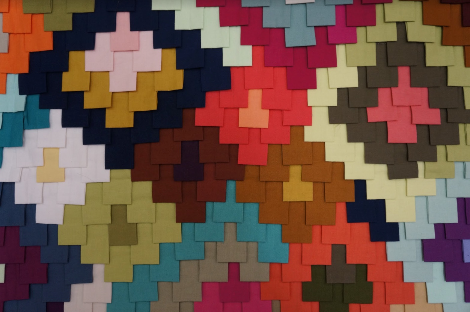 "Bazaar Quilt" by Tara Faughnan - Detail 2