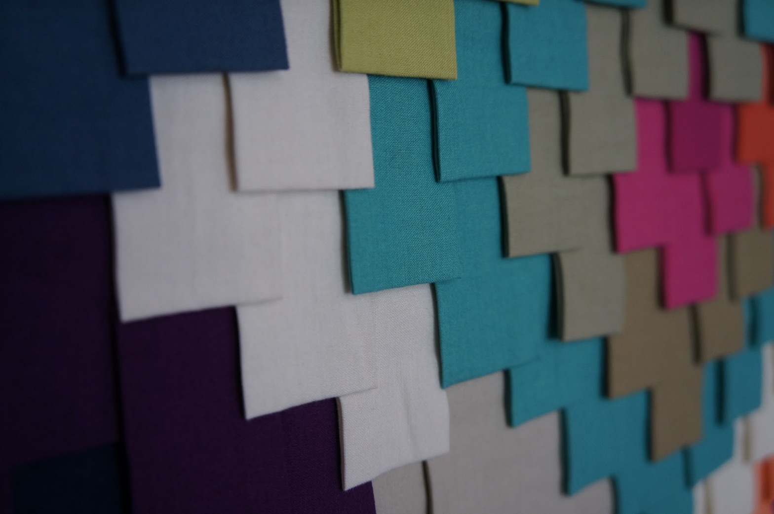 "Bazaar Quilt" by Tara Faughnan - Detail 4