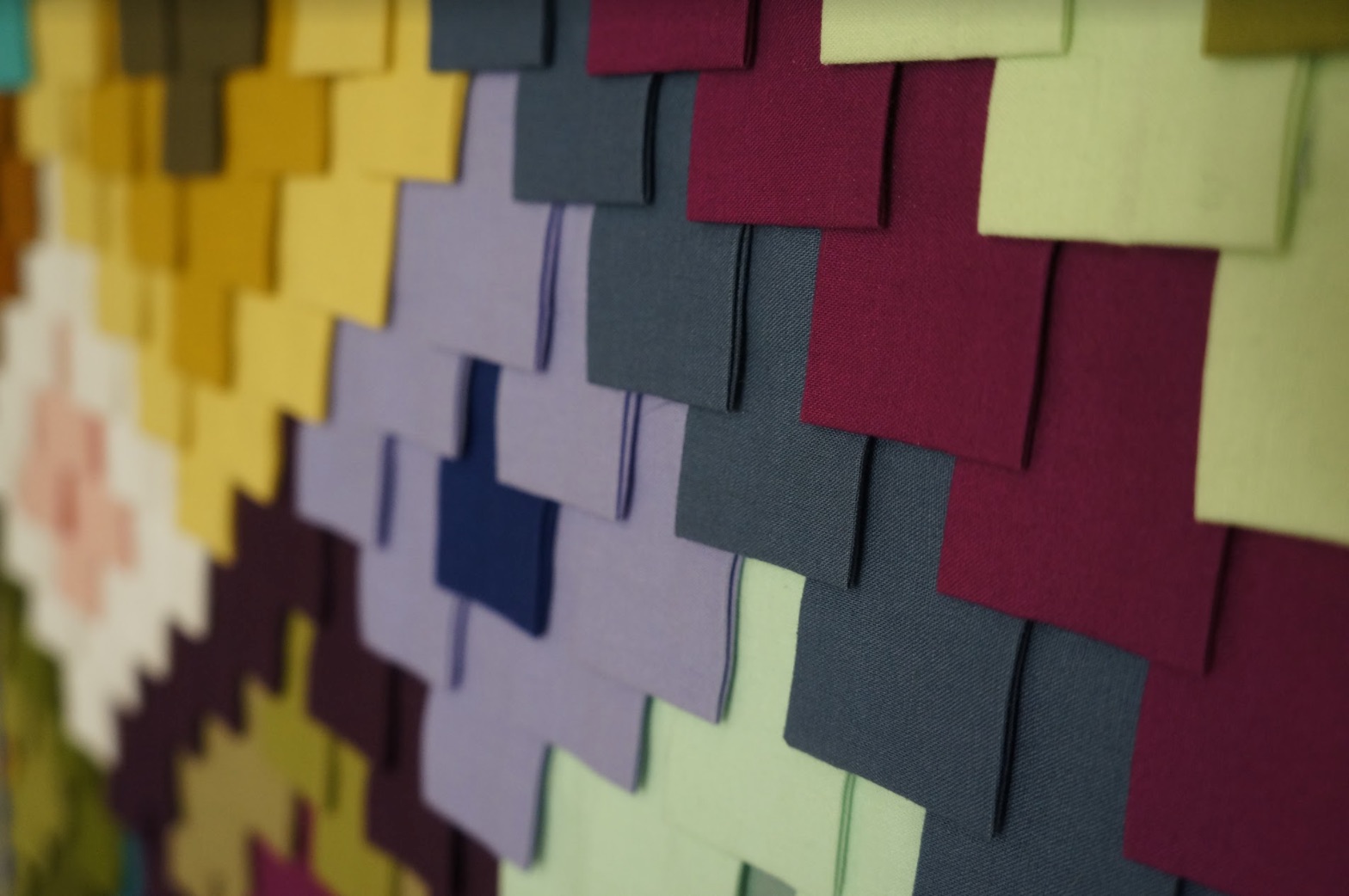 "Bazaar Quilt" by Tara Faughnan - Detail 5