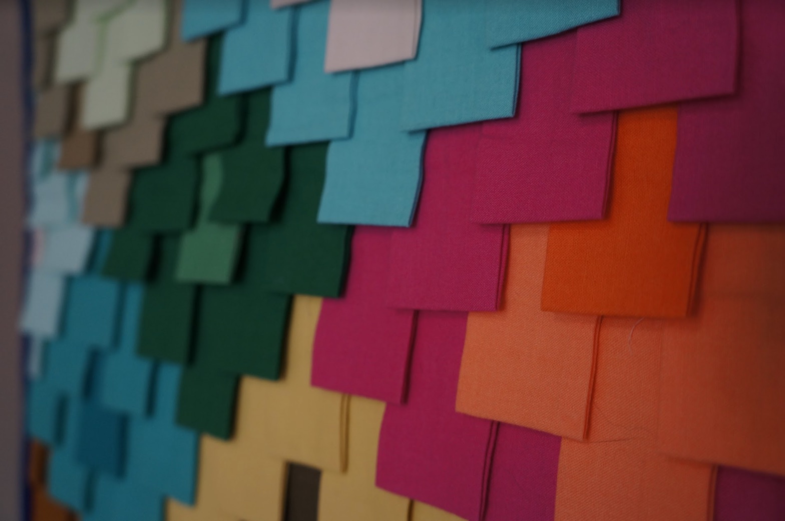 "Bazaar Quilt" by Tara Faughnan - Detail 6