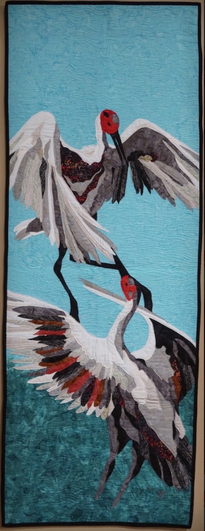 "Dancing Brolgas" by Michelle de Groot