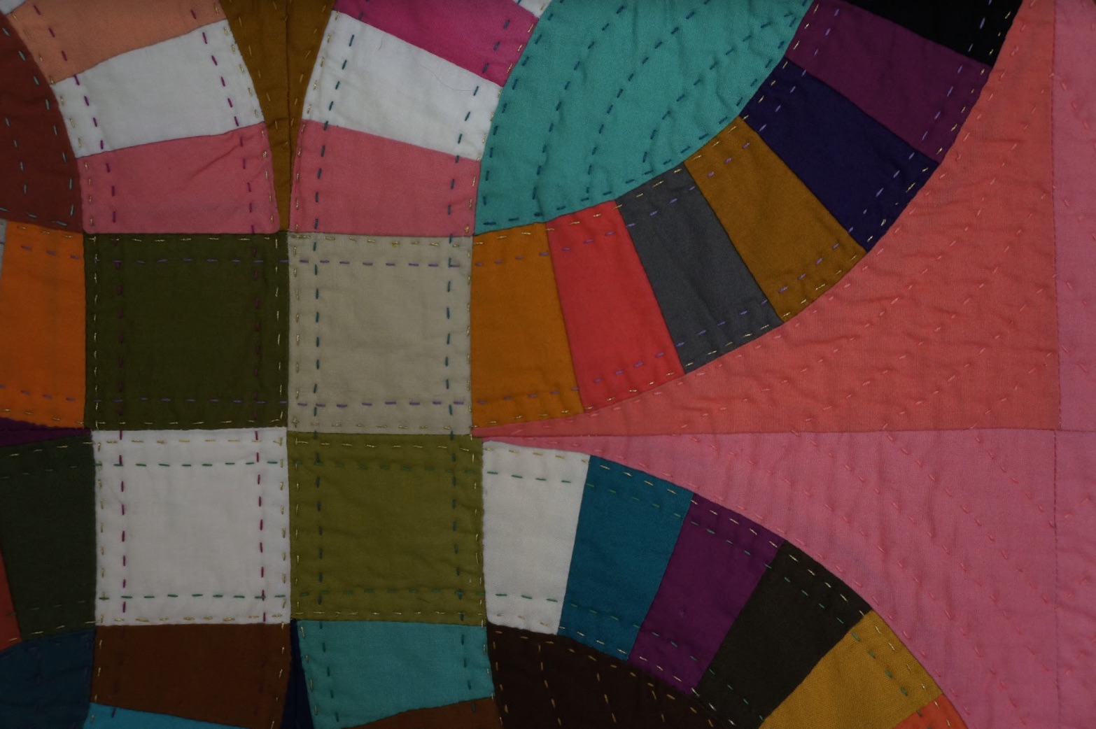 "Double Wedding Ring" by Tara Faughnan - Detail 3