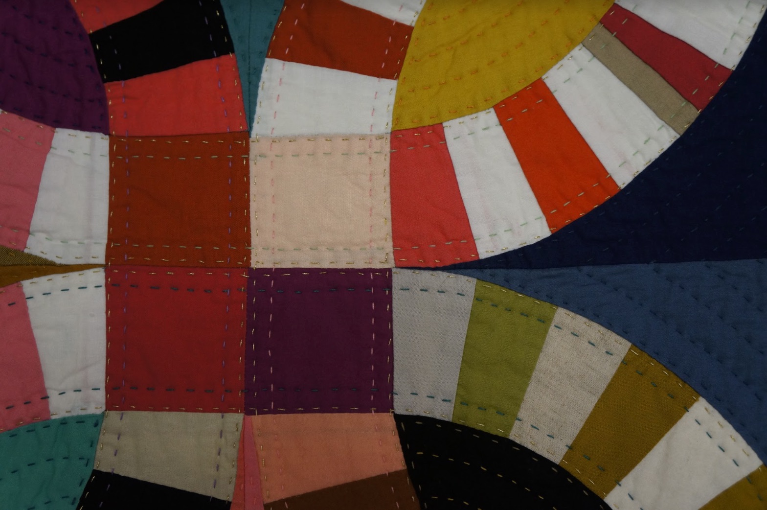 "Double Wedding Ring" by Tara Faughnan - Detail 4