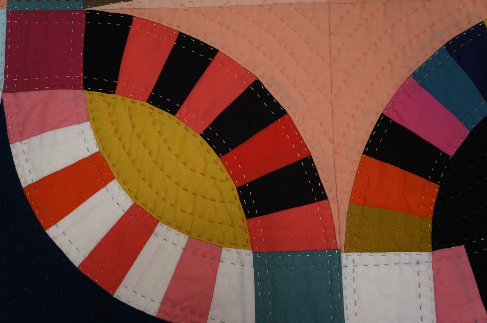 "Double Wedding Ring" by Tara Faughnan - Detail 5