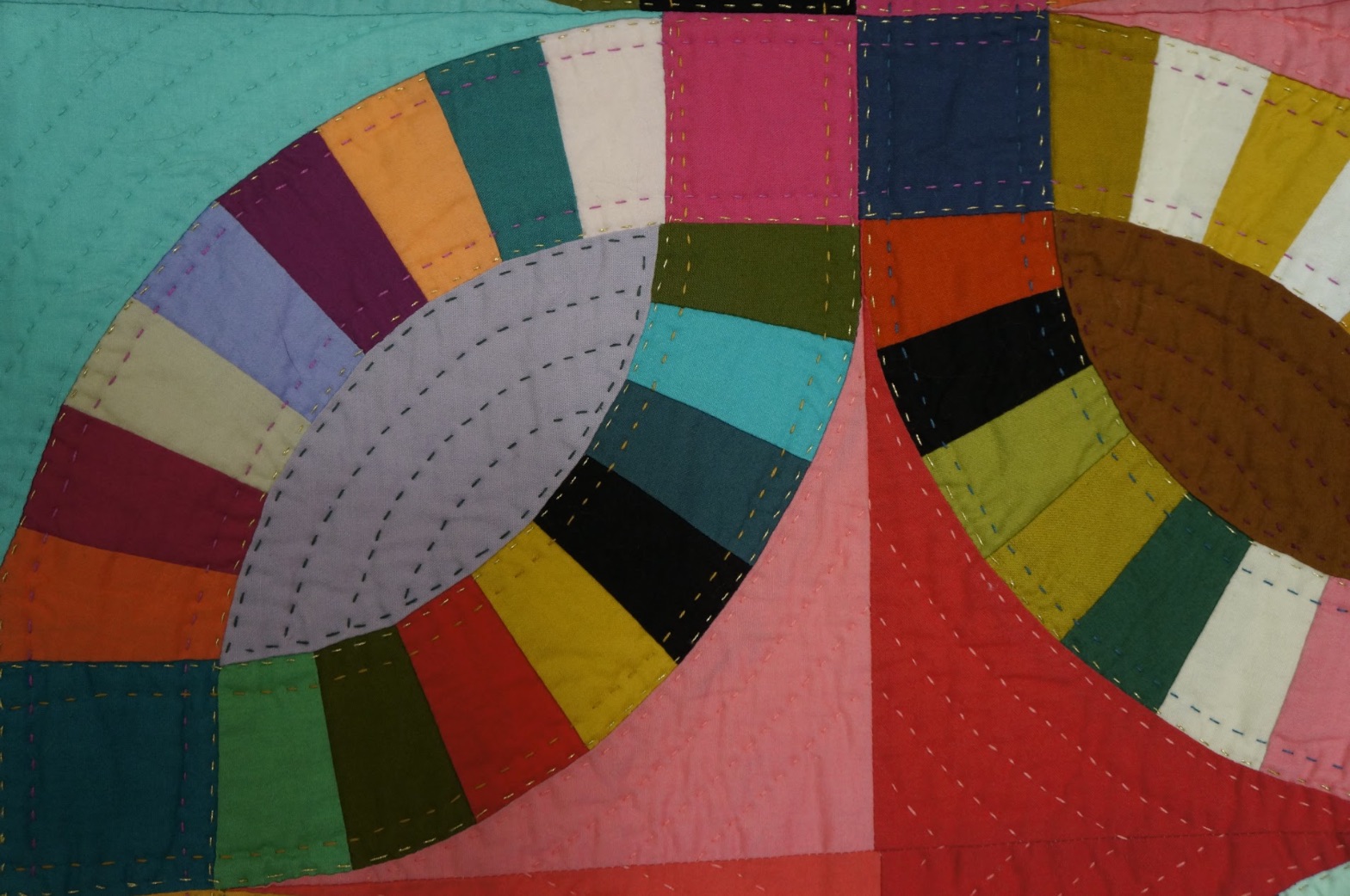 "Double Wedding Ring" by Tara Faughnan - Detail 7