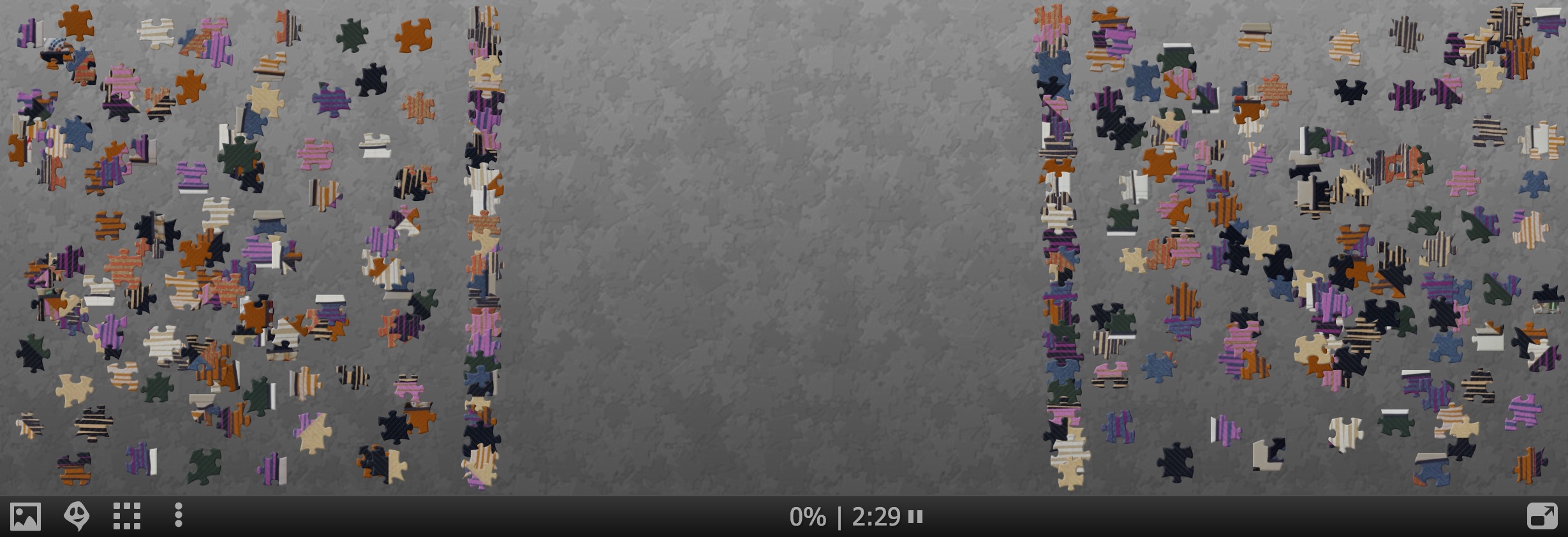 A puzzle of "Strip Quilt" by Tara Faughnan