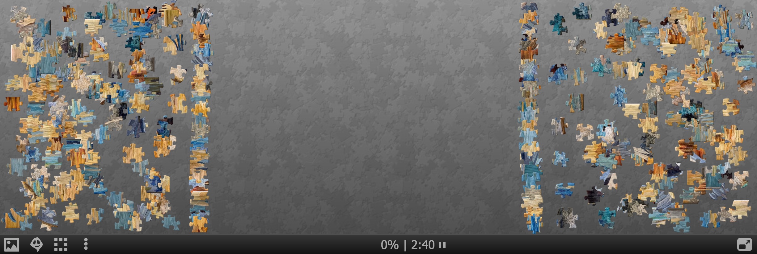 A puzzle of "The Mute Swan" by Sandra Mollon