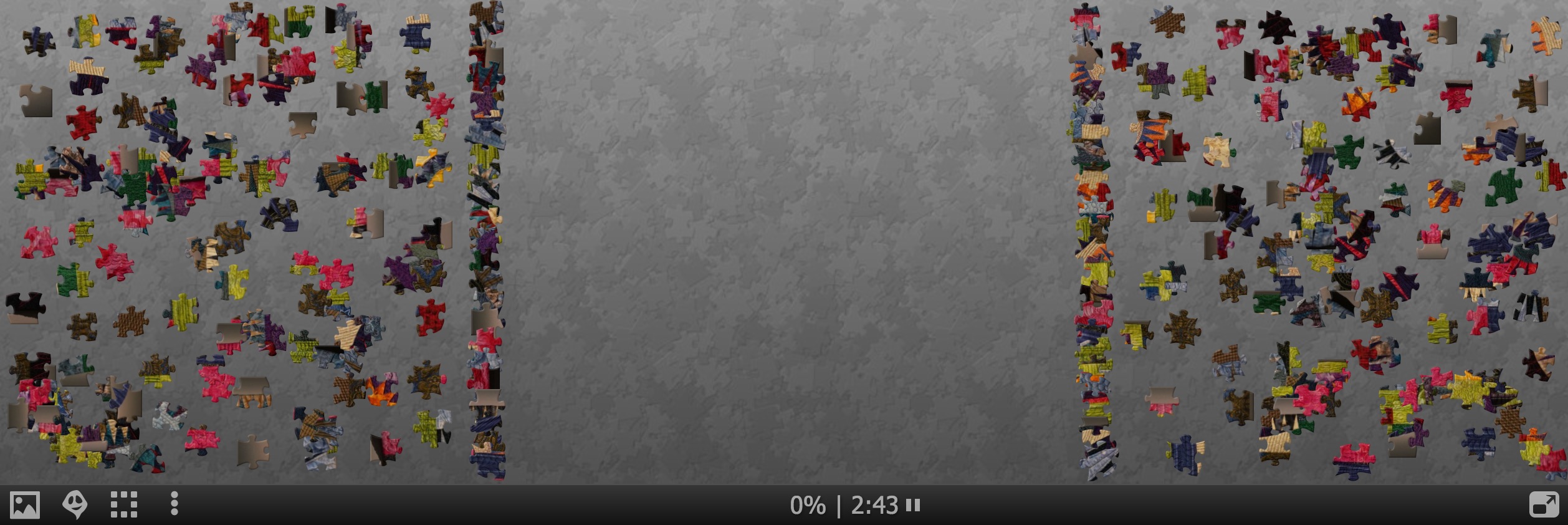 A puzzle of "When Alex & Jinny Met in New York Beauty Happened" by Teri Lucas