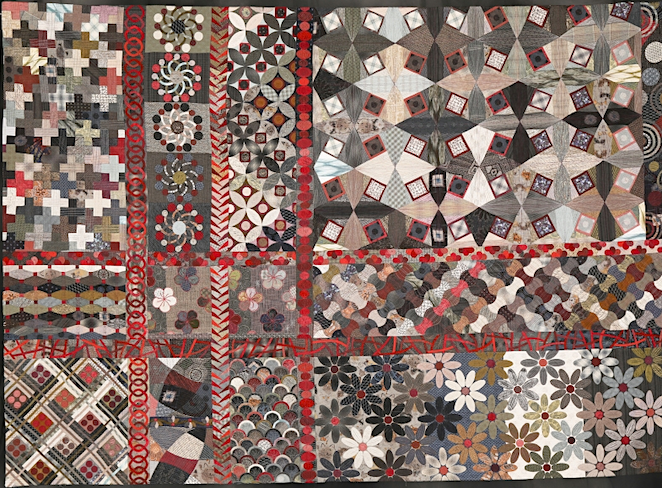 "Away" by Karen K. Stone (Image TheQuiltShow.com)