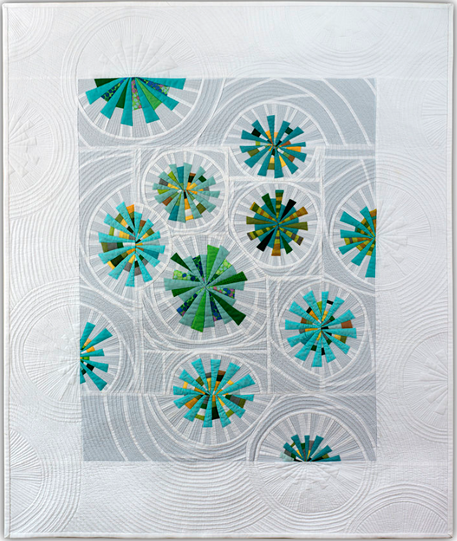 "Burst" by Marge Tucker (Image QuiltCon)