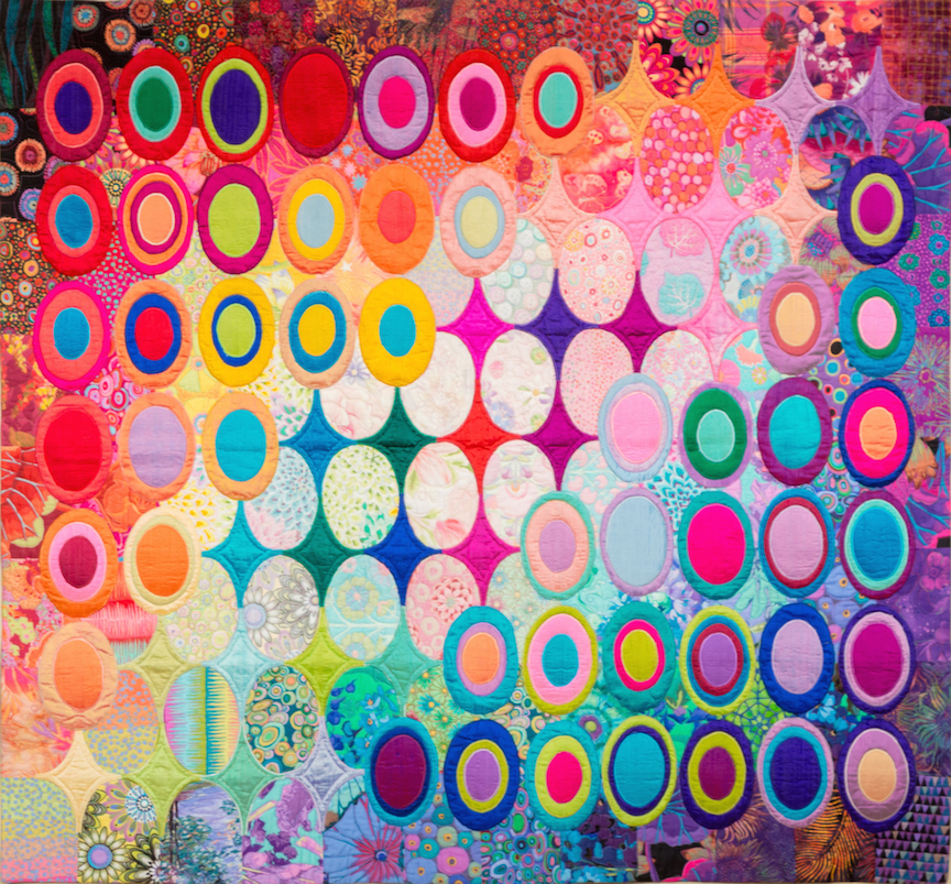 "Ova Nova" by Louisa Smith (Image TheQuiltShow.com)