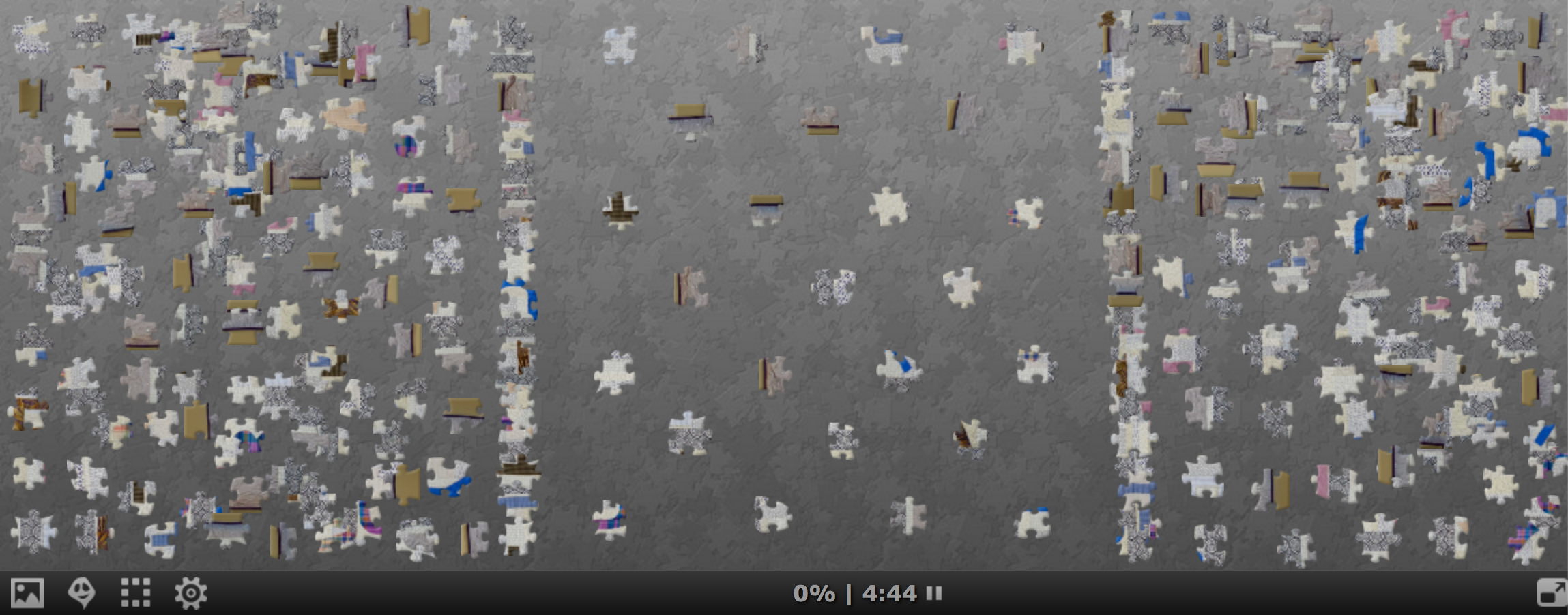 "Lucy's Poppy Quilt" puzzle of quilt by Meg Cox