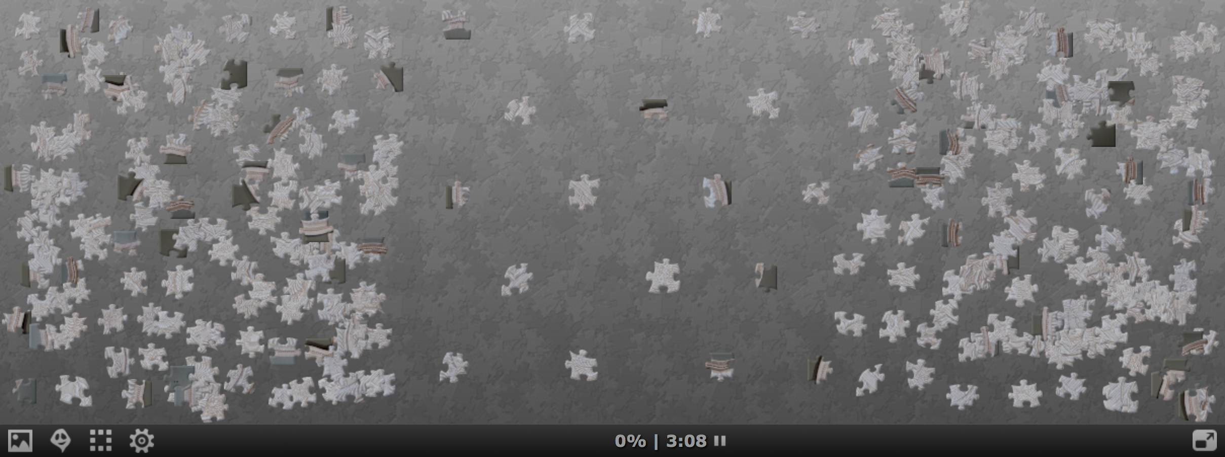 A puzzle of "Poppy Promenade" by Bethanne Nemesh