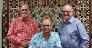 Ray, Jeff, & Frank of 3 Dudes Quilting