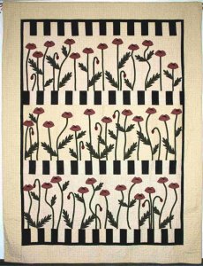 Stepping Between the Poppies