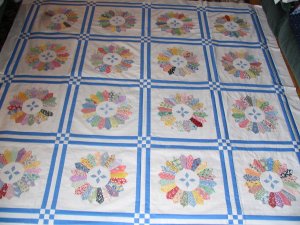 My Dresden Plate Quilt