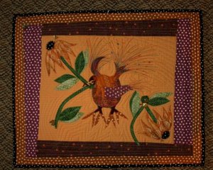 Rooster Doodle in My Garden