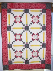 Quilt for School Principal