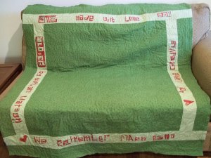 Linda's Quilt (the back)