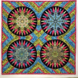 Caribbean Compasses (full quilt)